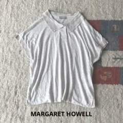 美品✨マーガレットハウエル スキッパーポロシャツ ワイドシルエット 