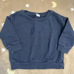 GAP ベビー　ネイビー トレーナー　８０センチ