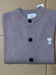 ☆AMI ☆PARIS☆ アミ パリス ロゴ ウールカーディガン男女兼用