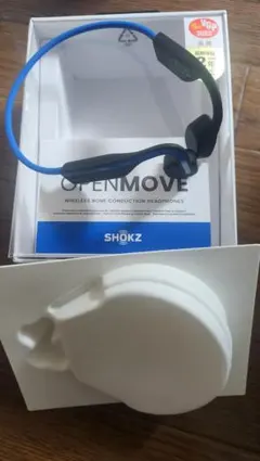 SHOKZ　♯︎エレベーションブルー　骨伝導　open　move　Blue