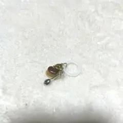 プリン　レジン　ハート　めじるしチャーム