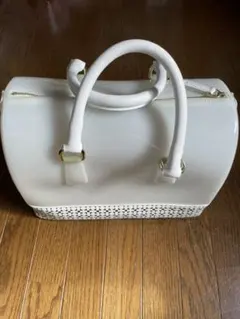 フルラ　キャンディバッグ　白