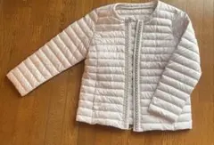 ホワイト キルティングジャケット Mサイズ