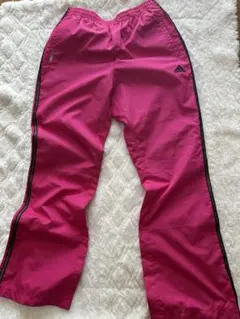 【美品】アディダス CLIMA PROOF ジャージ 下 ピンク レディース