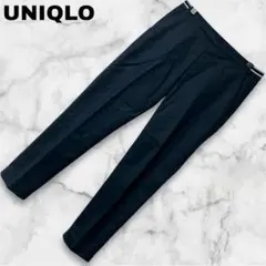 【UNIQLO】 ユニクロ (M) / サテンアンクルパンツ ストレート