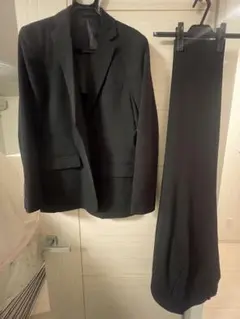 GU セットアップスーツ ブラック 上下セット