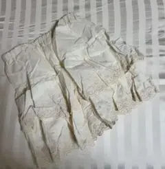 スカート　INGNI　レースフリル