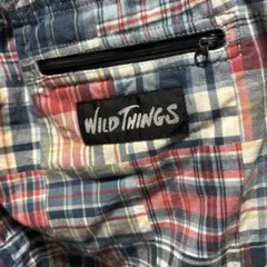 WILDTHINGS/ワイルドシングス/ショートパンツ/ハーフパンツ/チェック柄