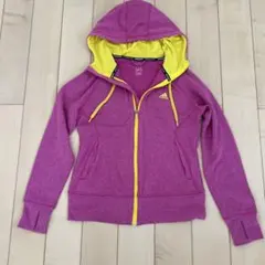 adidas climawarm パーカー　フルジップパーカー