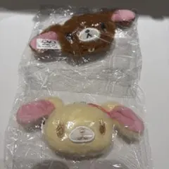 シュガーバニーズぬいぐるみチャーム くろうさ はなうさ