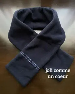 joli comme un coeur◼️ジョリコムアンクール　フリースマフラー