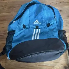 adidasリュックサック　スポーツバック　青