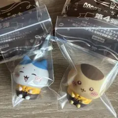 ちいかわ　ココス　ソフビ　2個セット　ハチワレ　くりまんじゅう