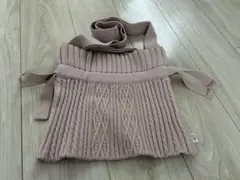 Samantha Thavasa ベージュ ショルダーバッグ ニット編み
