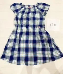 ミキハウス　ホットビスケッツ　ワンピース　女の子　100のサムネイル