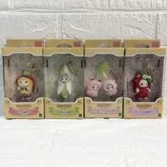 シルバニアファミリー アザラシ ショコラうさぎ ハスキー キーホルダー 
