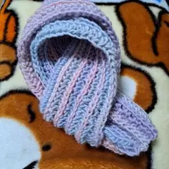 a*n様 手編みマフラー