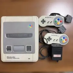 任天堂 スーパーファミコン 本体 コントローラー2個付き
