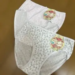 新品　Ｌ　綿100％ショーツ２枚セット　コットン100%