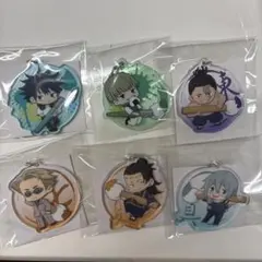 呪術廻戦　アクリルキーホルダー 6個セット