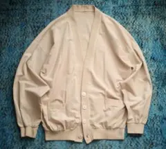 80s 90s EURO cotton wide shirt cardigan