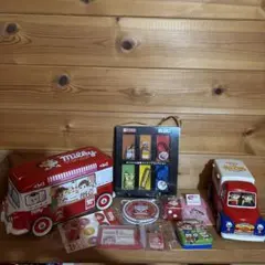 不二家 ペコちゃん グッズセット バス缶 ストラップ