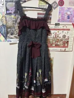 猫会ワンピース　黒