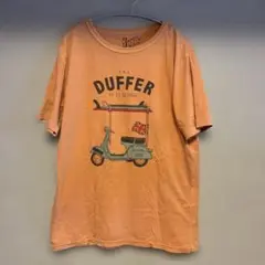 【美品】DUFFER オレンジ Tシャツ Xサイズ