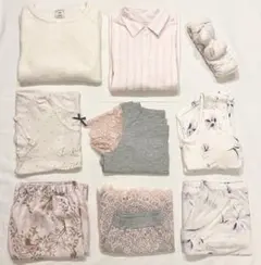 ルームウェア9点 ジェラピケ スナイデル ピーチジョン まとめ売り 神崎恵コラボ