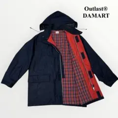 Outlast® DAMART チェック柄 ブルゾン ネイビーのサムネイル