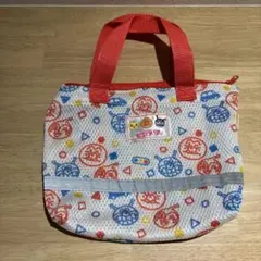 【未使用】【非売品】アンパンマン　メッシュポーチ　JA共済　交通安全キャラバン