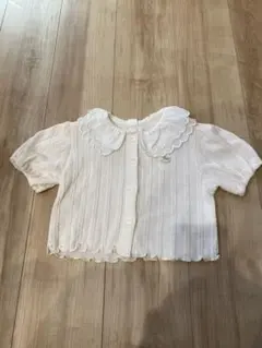 Cottoli ベビー カーディガン ホワイト95cm