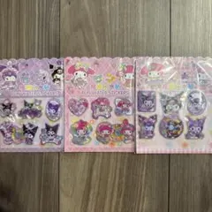 マイメロクロミウォーターシール 3枚セット