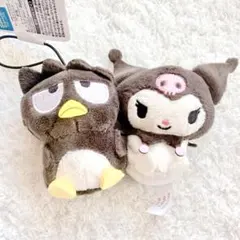 サンリオキャラクターズ ペアマスコット バツ丸&クロミ セット(×バラ売り)