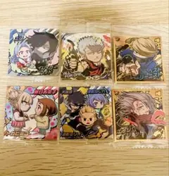 【他掲載商品と組合せ相談可】ヒロアカウエハースシール6枚セット