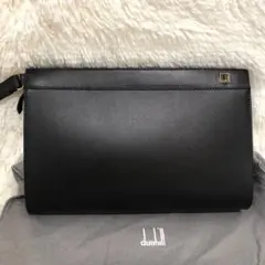 未使用✨ダンヒル レザー　クラッチバッグ セカンドバッグ ブラック　メンズ