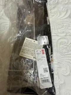 UNIQLO PAUL & JOE スカーフ 猫柄 ブラック