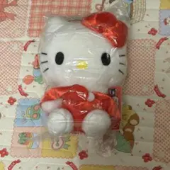 ハローキティ ぬいぐるみ 赤いドレス