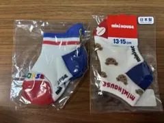 【新品】ミキハウス 靴下 13-15cm