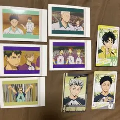 ハイキュー ぱしゃこれ カード 梟谷 白鳥沢 伊達 青葉城西 井闥山学園