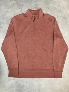 NIKE ハーフジップスウェットシャツ レッド ゴルフ トレーナー