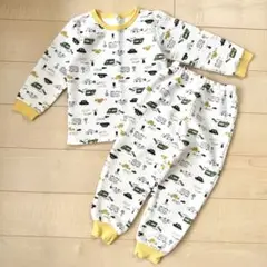 車 パジャマ 長袖 キルティング 秋冬 バースデイ 男の子