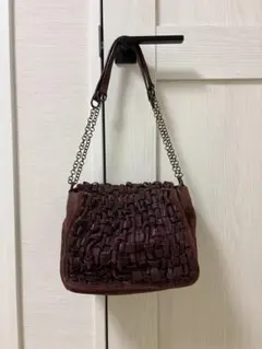 最終値下げ⭐︎teeLisa⭐︎バーガンディ ショルダーバッグ