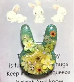 再販不可。うさぎ♡パンジーレジンヘアゴムブローチ - メルカリ