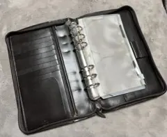 GUCCI ⭐︎グッチ⭐︎黒&ブラウン　レザー システム手帳