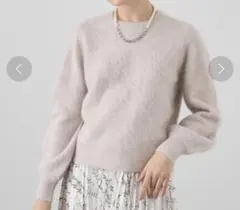 新品☆ANAYI FLUFFY袖ボリューム プルオーバー/セオリー、23区、ロペ