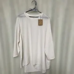 BEARDSLEYレディース 長袖カットソー ホワイトのサムネイル