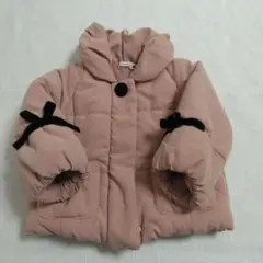 Branshes リボン 中綿 アウター ジャケット 90