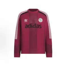 新品XL Adidas アディカラー ストライプニットセーター JL8362