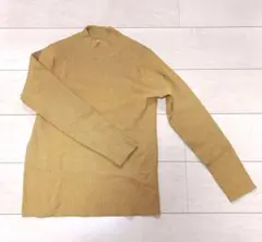 GLOBAL WORK 長袖ニット マスタード Ｍサイズ